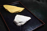 Japanese Natural Whetstone Sword’s Jito ( Narutaki ) & Hato ( Uchigumori) 272g