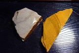 Japanese Natural Whetstone Sword’s Jito ( Narutaki ) & Hato ( Uchigumori) 272g
