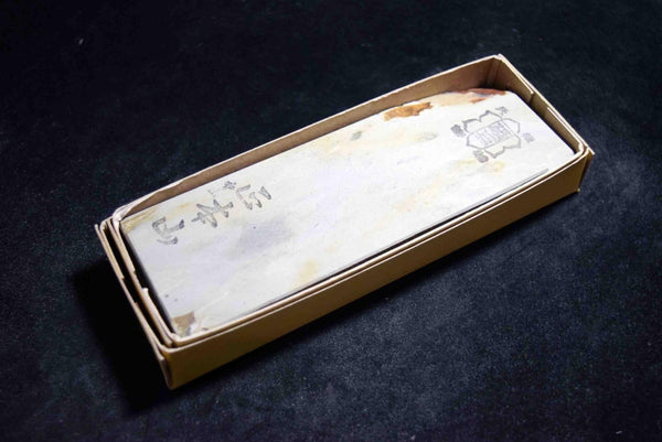 Japanese Natural Whetstone Shohonyama Nakayama Mizu Asagi 432g Lv.5.0 Kyoto F/S