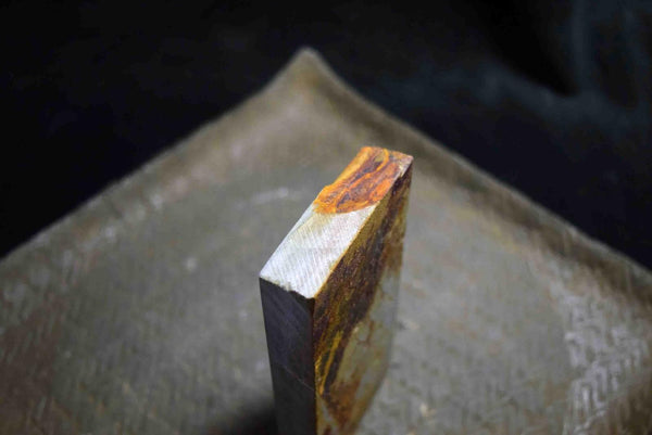Japanese Natural Whetstone Shohonyama Aiiwatani Asagi 353g from Kyoto Japan F/S