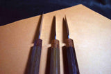 Japanese Chef Knife Ikyu by Itsuo Doi Shirogami 2 Petty 125-150mm *F/S*