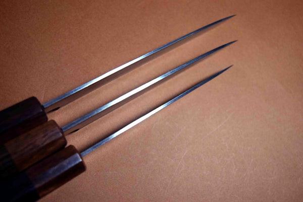 Japanese Chef Knife Ikyu by Itsuo Doi Shirogami 2 Petty 125-150mm *F/S*