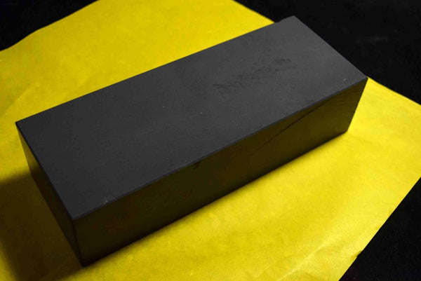 Japanese Natural Whetstone Tsushima Black 30'Size+ *Chunk* 2258g Nagasaki Pref.