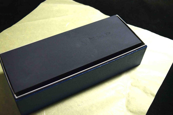 Japanese Natural Whetstone Tsushima Black 30'Size+ *Chunk* 2217g Nagasaki Pref.★