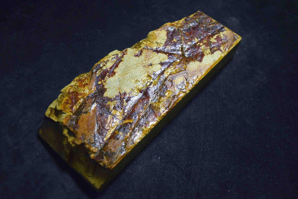 Japanese Natural Whetstone Shohonyama Nakayama Mizu Asagi 532g Lv.4.5 Kyoto F/S★