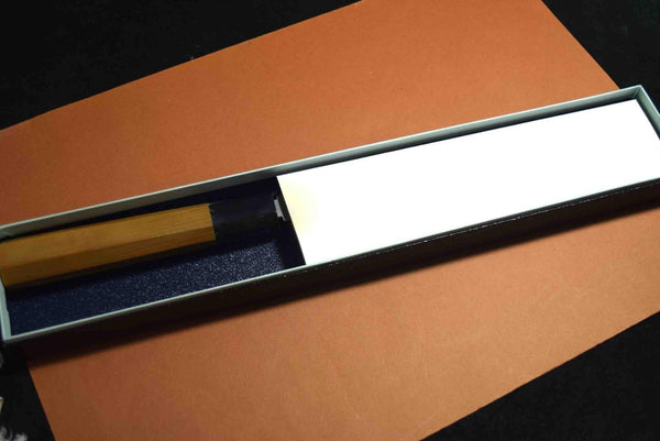 Japanese Chef Knife Ikyu by Itsuo Doi Aogami Blue 2 Wa Petty 180mm Japan *F/S*★