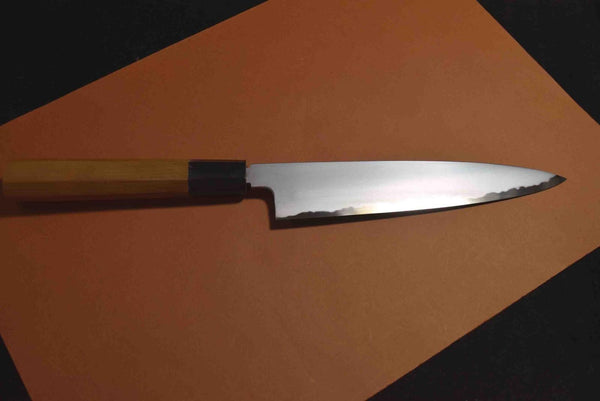 Japanese Chef Knife Ikyu by Itsuo Doi Aogami Blue 2 Wa Petty 180mm Japan *F/S*★