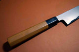 Japanese Chef Knife Ikyu by Itsuo Doi Aogami Blue 2 Wa Petty 180mm Japan *F/S*★