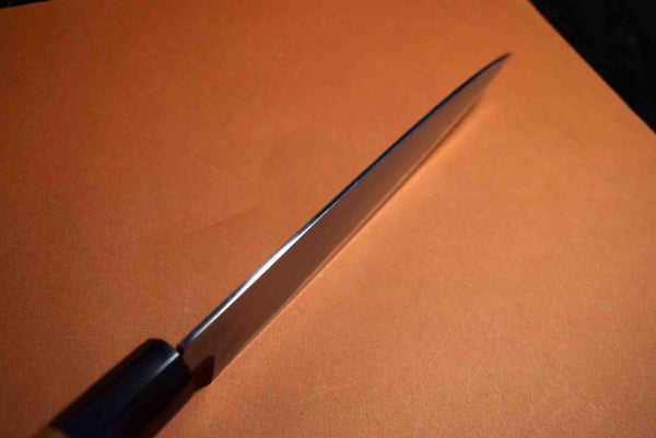 Japanese Chef Knife Ikyu by Itsuo Doi Aogami Blue 2 Wa Petty 180mm Japan *F/S*★