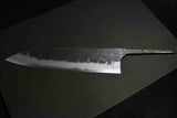 Japanese Chef Knife Mazaki Naoki Hon Sanmai WT2 BK Nashiji Bullnose Gyuto 225mm★