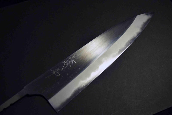 Japanese Chef Knife Mazaki Naoki Hon Sanmai Blue 1 Migaki Gyuto 240mm★