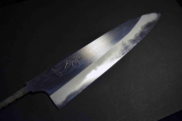 Japanese Chef Knife Mazaki Naoki Hon Sanmai Aogami Super Migaki Gyuto 240mm★