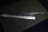Japanese Chef Knife Mazaki Naoki Hon Sanmai Aogami Super KuroNashiji Gyuto 255mm★