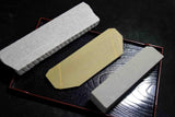 Japanese Natural Whetstone Palm Size stone 3 x Assort 1074g for knives F/S TK155★