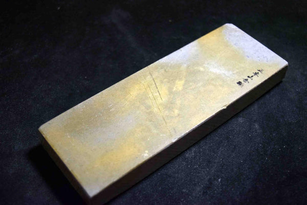 Japanese Natural Whetstone Shohonyama  Ozaki Hard Mizu Asagi 570g for razor F/S*★