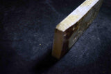 Japanese Natural Whetstone Shohonyama  Ozaki Hard Mizu Asagi 570g for razor F/S*★