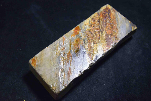 Japanese Natural Whetstone Old Ozuku Soft Tomae 614g Lv. 4.0- Kyoto F/S★