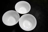 Japanese Arita ware  Yunomi Tea Cup 3pcs Set Vtg Porcelain Japan 135★