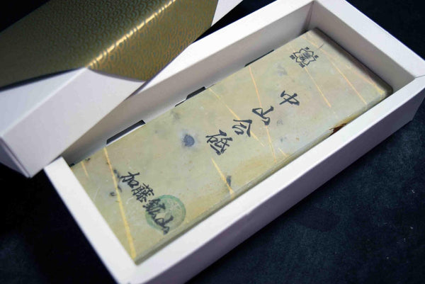 Japanese Natural Whetstone * Rare* Shohonyama Nakayama Karasu 338g Kyoto★