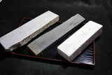 Japanese Natural Whetstone Palm Size stone 3 x Assort 1207g for Razors F/S TK159★