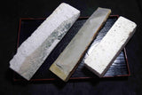 Japanese Natural Whetstone Palm Size stone 3 x Assort 1207g for Razors F/S TK159★