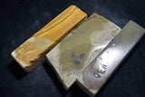 Japanese Natural Whetstone Palm Size stone 3 x Assort 1268g for knives F/S TK158★
