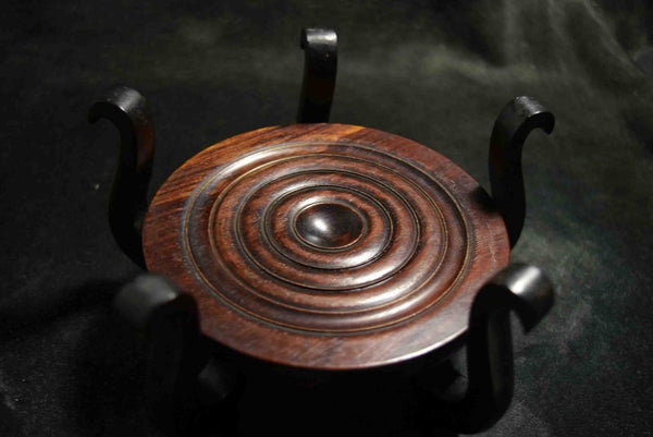 Japanese Ebony Wooden Display Stand / Flower Stand Vtg. from Japan 148★