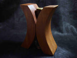 Japanese Wooden Display Stand (Vertical Type) – Keyaki (Zelkova) Wood Vtg.  149★
