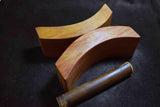 Japanese Wooden Display Stand (Vertical Type) – Keyaki (Zelkova) Wood Vtg.  149★