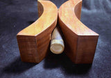 Japanese Wooden Display Stand (Vertical Type) – Keyaki (Zelkova) Wood Vtg.  149★