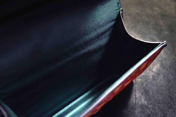 Japanese Braided Clutch Bag (Amitate Style) Vtg. Japan 150★