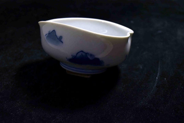 Japanese Arita Sauce / dressing pitcher porcelain katakuchi 143★