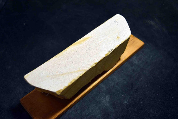 Japanese Natural Whetstone Orange Kaisei -to ( Kazama ) 672g #3000 for Sword★