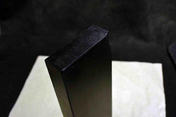 Japanese Natural Whetstone Tsushima Black 30'Size+ 1213g Nagasaki Pref.★