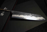 ●Chef Knife Mazaki Naoki Hon Sanmai Blue 1 Black Nashiji Kiritsuke Gyuto 270mm 5.11