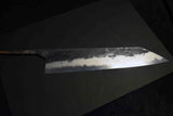●Chef Knife Mazaki Naoki Hon Sanmai Blue 1 Black Nashiji Kiritsuke Gyuto 270mm 5.11