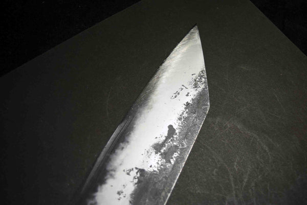●Chef Knife Mazaki Naoki Hon Sanmai Blue 1 Black Nashiji Kiritsuke Gyuto 270mm 5.11