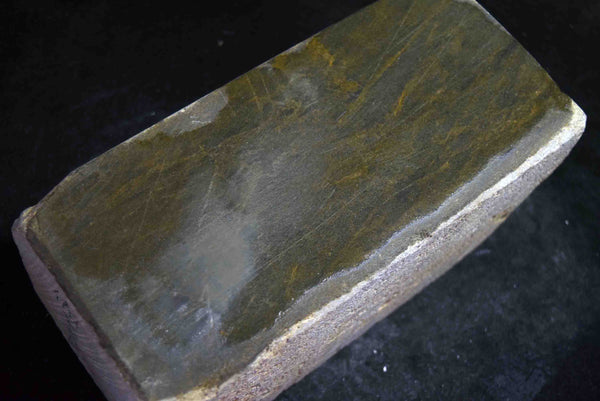 ●Japanese Natural Whetstone *Rare* Saeki *Extra Large & Chunk* #1000+ / 5022g Kyoto 4.19