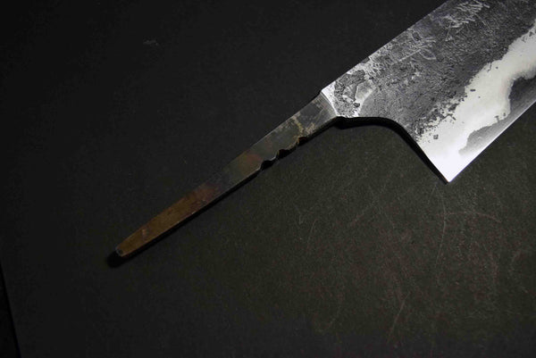 ●Japanese Chef Knife Mazaki Naoki Hon Sanmai Aogami Super Black Nashiji Kiritsuke Gyuto 240mm 5.11