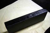 ●Japanese Natural Whetstone Tsushima Black 30'Size+ 1119g Nagasaki Pref. 5.23