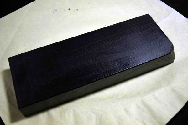 ●Japanese Natural Whetstone Tsushima Black 30'Size+ 1119g Nagasaki Pref. 5.23
