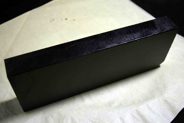●Japanese Natural Whetstone Tsushima Black 30'Size+ 1119g Nagasaki Pref. 5.23