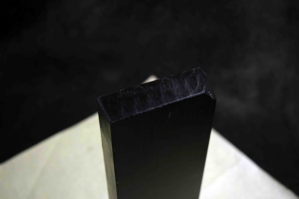 ●Japanese Natural Whetstone Tsushima Black 30'Size+ 1119g Nagasaki Pref. 5.23