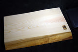 Japanese Hinoki ( Japanese Cypress) Cutting Board Ikyu original 1130g_02 from Japan 5.16