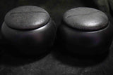 ●Vintage Japanese Go Game Set – Black & White Stones with Bowls – Showa Retro 165 - 5.18