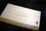 Japanese Hinoki ( Japanese Cypress) Cutting Board Ikyu original 1012g_03 from Japan 5.16