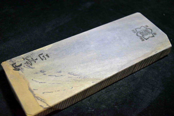 ●Japanese Natural Whetstone Shohonyama Momijiyama Namito *Hard* 699g Kyoto razor 4.19