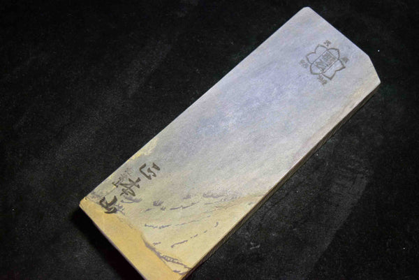 ●Japanese Natural Whetstone Shohonyama Momijiyama Namito *Hard* 699g Kyoto razor 4.19