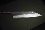 ●Japanese Chef Knife Mazaki Naoki Hon Sanmai Aogami Super Black Nashiji Kiritsuke Gyuto 210mm 5.11