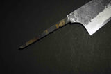 ●Japanese Chef Knife Mazaki Naoki Hon Sanmai Aogami Super Black Nashiji Kiritsuke Gyuto 210mm 5.11